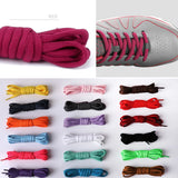 1 Pair Oval Athletic Shoelaces Half Round Shoe Laces for Sneakers,Shoelaces for Athletic Running Sneakers Shoes Boot Strings