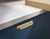 Antique Brass Cabinet Knobs Drawer Handles Zinc Alloy Pulls Mid-Century Modern Hardware for Kitchen and Bathroom Cupboard