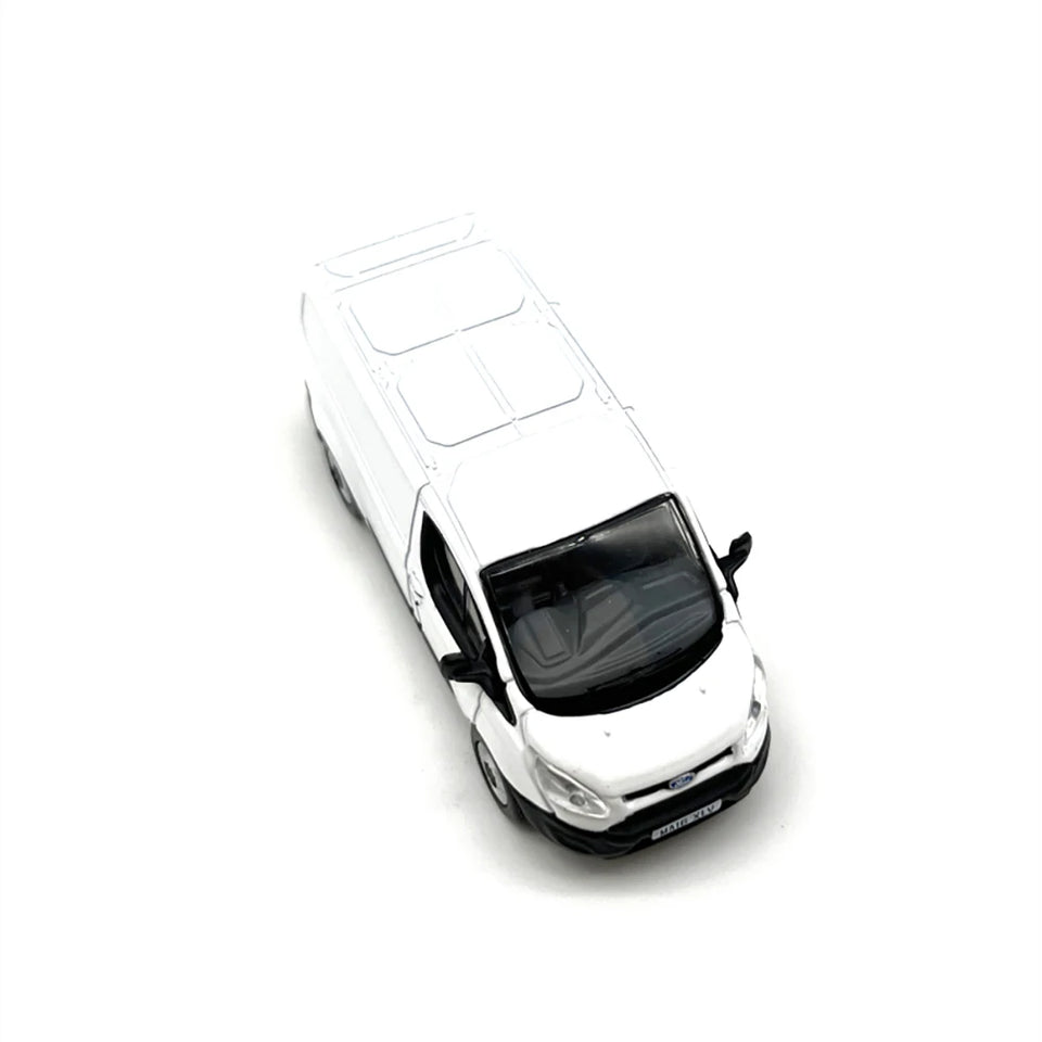Alloy Van Model 1:76 Scale Ford Transit Commercial Truck Simulation Hobby Collection Ornaments Child Toy Gift Souvenir Exhibit