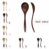 Coffee Handmade Hand-made Catering Scoop Wood Tableware Kitchen Tool Soup Spoon Wooden Spoon Cooking Utensil