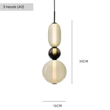 Modern Colorful Glass Hanging Pendant Light Chandelier for Loft Living Room Restaurant Nordic Coffee Restaurant Lighting Fixture
