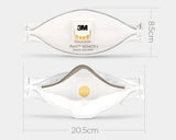 3M 9334CV Face Mask Aura Mascarilla Dust KN95 Mouth Masks Protective Filter Dust-proof Anti-fog Safety 3M Mascarillas