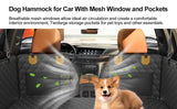 Waterproof Pet Travel Accessories Foldable Dog Car Seat  Car Pet Seat Safety Hammock Trunk Mat Car Rear Back Seat Protector