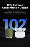 WESTTUNE Tiny Air Pump with Camping Lantern 4.5kPa Air Pump with Magnetic Design for Inflatable Air Mattress Sleeping Pads