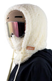 Furry Winter Ski Riding Cold Mask Warm Neck Scarf Hood Plus Velvet Thick Windproof Ear Protection Hat