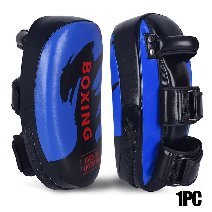 1PCS PU Leather Boxing Target Hand Foot Kicking Pad Bag for Muay Thai Taekwondo MMA Martial Arts Training Fitness Equipment