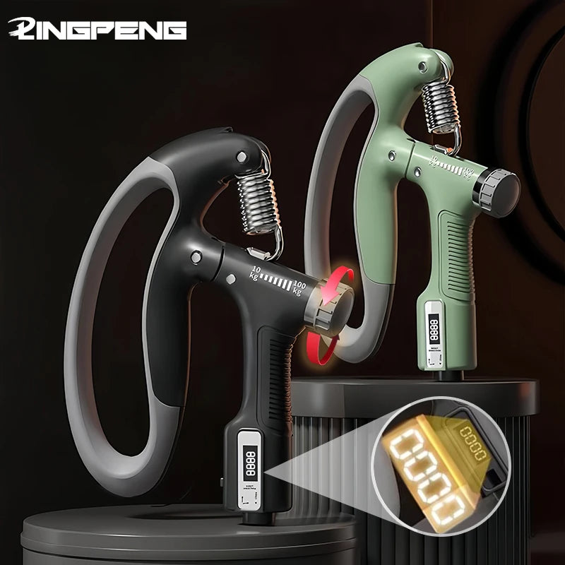 Grip Strength Device Male Professional Hand Training Adjustable 10-100kg Arm Strength Device Strength Training Device Female