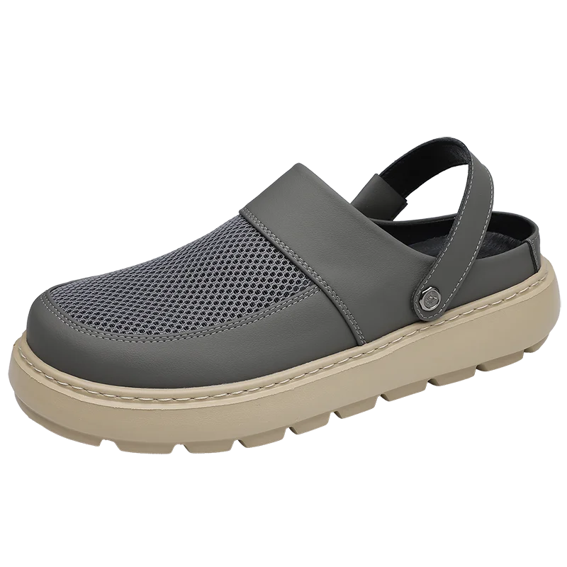 Summer Sandals Men's Outdoor Beach Anti-slip Breathable Slippers Men's Beach Comfortable Soft-soled Casual Men Shoes