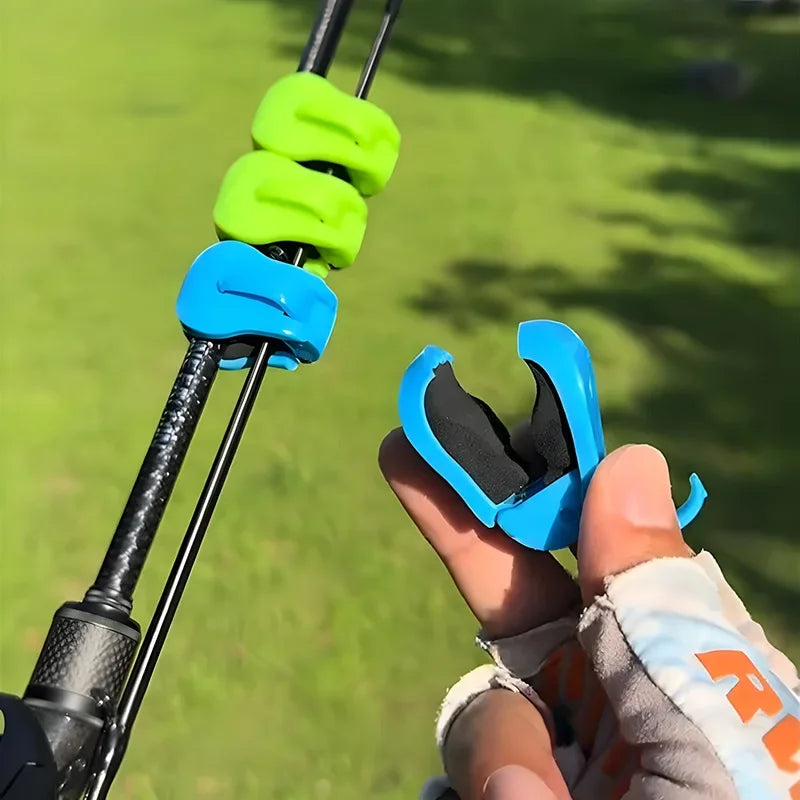 Fishing Accessories, Fishing Rod Holder, Protective Cover, Quick Connection and Fixing Clamp, Suitable for Binding Bait Rod