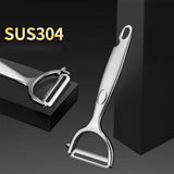 Commercial-Grade Peeler Set | Stainless Steel Sharp Peelers for Professional & Home Kitchens, Non-Slip Ergonomic Handle