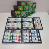 12/18/24/36 Colorful acrylic paint set, 12ml/0.42 oz, can be mixed for painting, doodling, DIY and artistic creation perfect hol