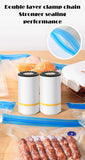 Easy One-Hand Automatic Operation Handheld Vacuum Sealer  Portable vacuum sealer Avoid cross contamination of food +100 pcs