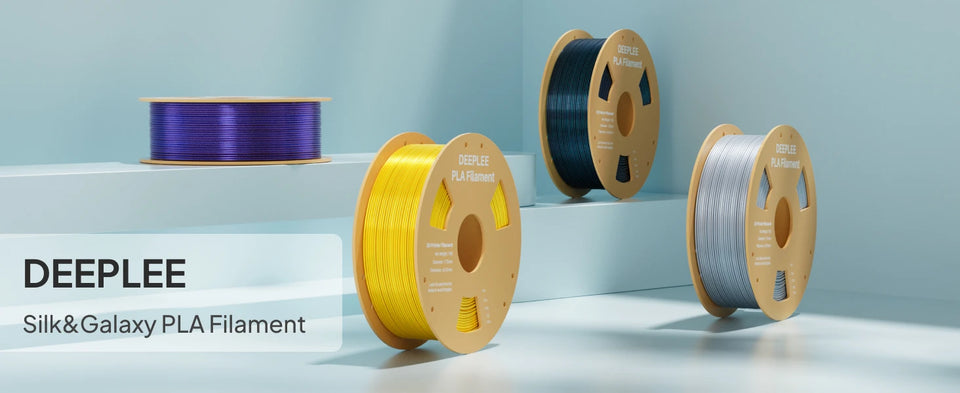 DEEPLEE 10KG Silk Filament PLA 1.75mm 3D Printer Filament for FDM 3D Printers Elegoo PLA for Elegoo Centauri Carbon