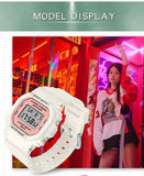 SANDA G Style Digital Watch Men Waterproof Ms Watch Sport Men Watches Boy Girl Electronic Clock Relogio Masculino Relógio Mulhe