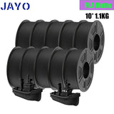 JAYO pla plus petg High speed matte PETG APLA 10Rolls  filament 175mm no bubbles smooth multiple colors optional for 3D printing