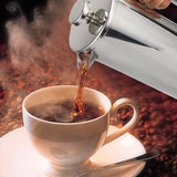 1.5L / 2L Coffee Maker French Press Stainless Steel Espresso Coffee Machine French Press Double-Wall Insulated Coffee Tea Maker