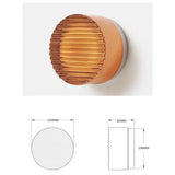 Nordic LED Wall Lamp Ceiling Light Acrylic Amber Jelly Grey Fixture Corridor Aisle Wall Sconces Commercial Decoration Lighting