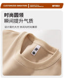 Customizable Thick Sweatshirt for Man Women Plain Hoodie Sweater Autumn Winter Fleece Sweatshirts Logo Original Design