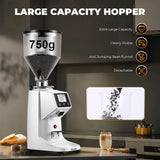 High Precise Modern Coffee Powder Grinder Machine 64mm Flat Burr Grinder Moledora De Cafe