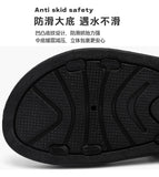 Summer Men's Sandals Leisure Beach Shoes Male Holiday Slippers Outdoor Retro Comfortable Casual Sandals leather Men Slippers
