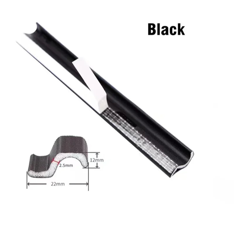 6M Self Adhesive Casement Window Door Sealing Strips Wearable Seal Foam Tape Acoustic Waterproof Dustproof Weather Stripping