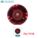 RETEKESS T119 Wireless Restaurant Paging System Coaster Vibrater Buzzer Receiver 2-Way Charge for Cafe Food Trucks