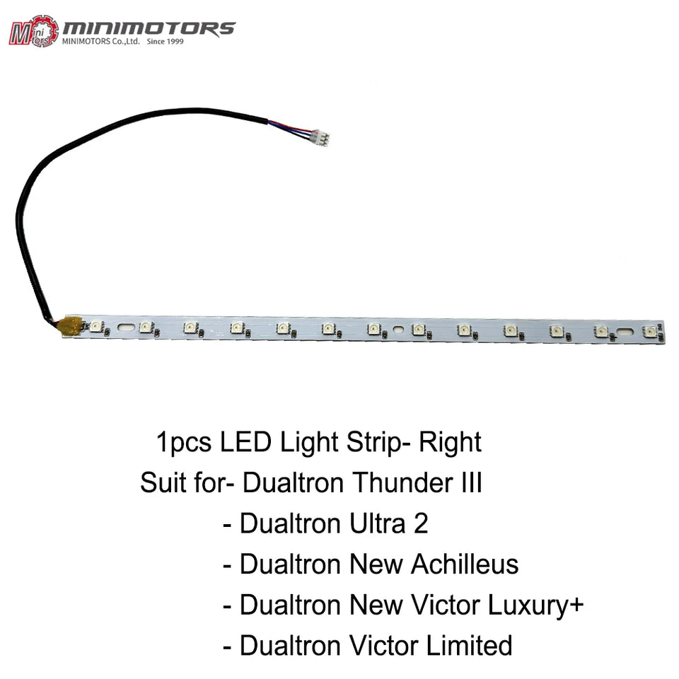 Original Thunder III Deck Side Light Strip Suit for Official Dualtron New Victor Luxury+ Ultra 2 Deck Side Light Strip E-Scooter