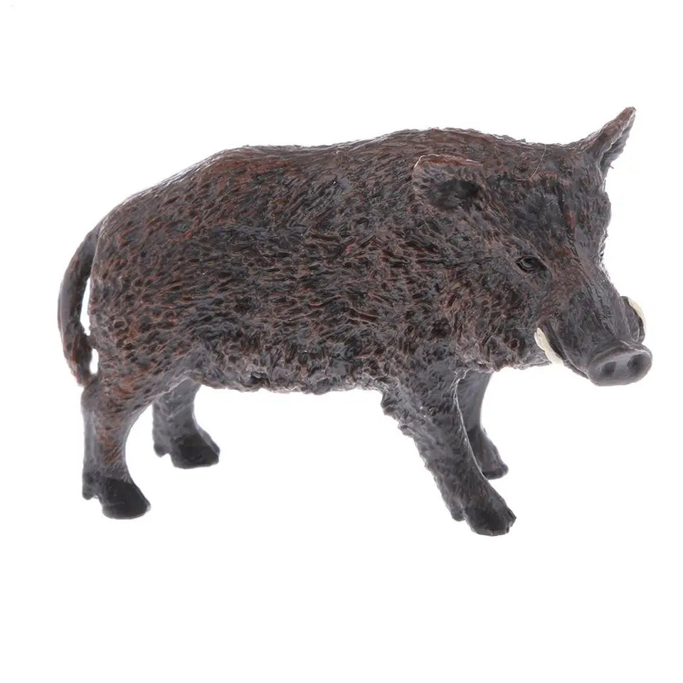 Boar Model Toys Realistic Boar Model Toy Educational and Collectible Toys for Animal Lovers and Birthday Gift for Kids Toddlers