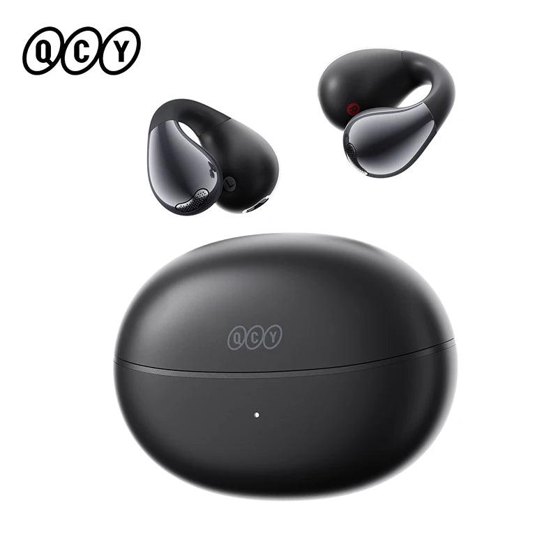 QCY T33S Open Ear Earbuds Crossky C30S Ultra-Comfort Clip On Ear Buds Wireless Bluetooth 6.0 LDAC Hi-Res Audio 40H Earphones