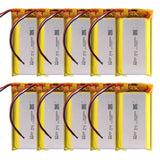 High Qulity 3.7V 10000mAh 1260110 Rechargeable Polymer Batteries Lipo Li-Po For Toy Power Bank GPS Laptop Camping Lights Diy