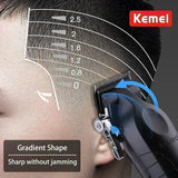 Kemei Electric Hair Clipper Kit Men's Hair Trimmer Machine Professional Hair Cutting Machine Clipper KM-2296 KM-2299 KM-1102