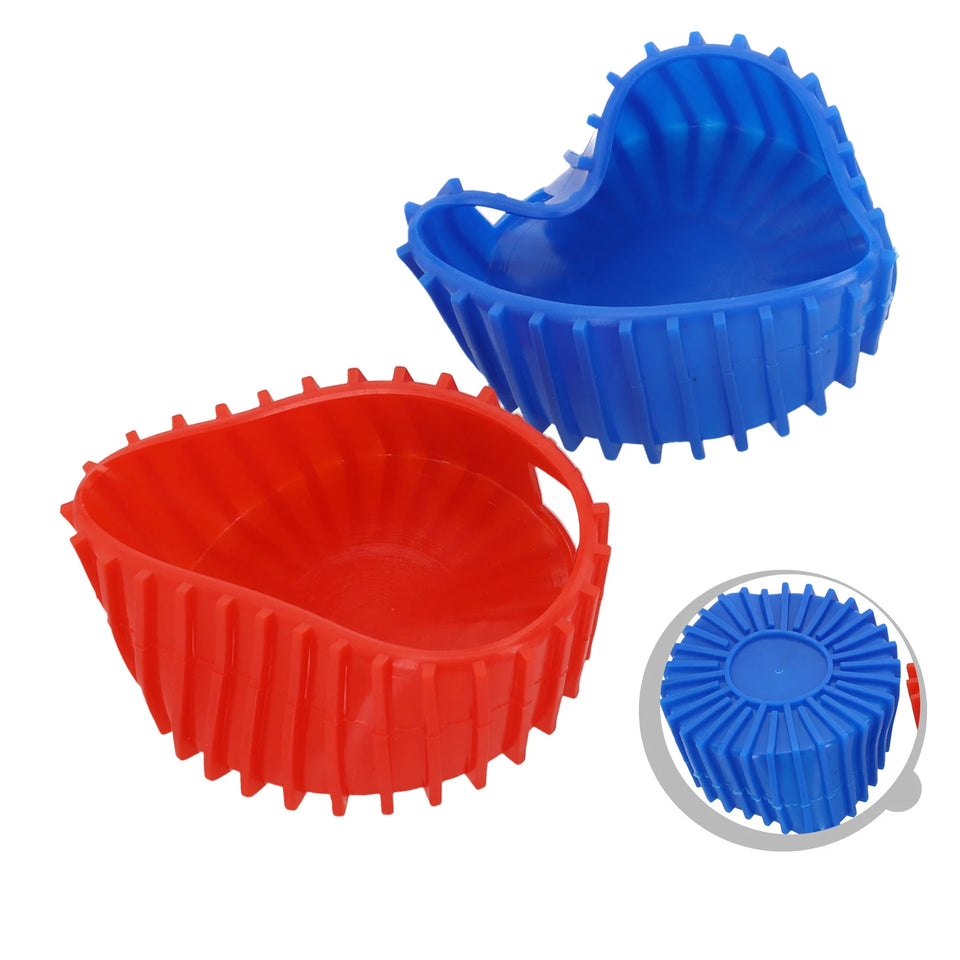 2pcs 70mm Manifold Gauge Protective Boot Covers For Gauges Red Blue Electrical Appliances And Testing Equipment Accessories