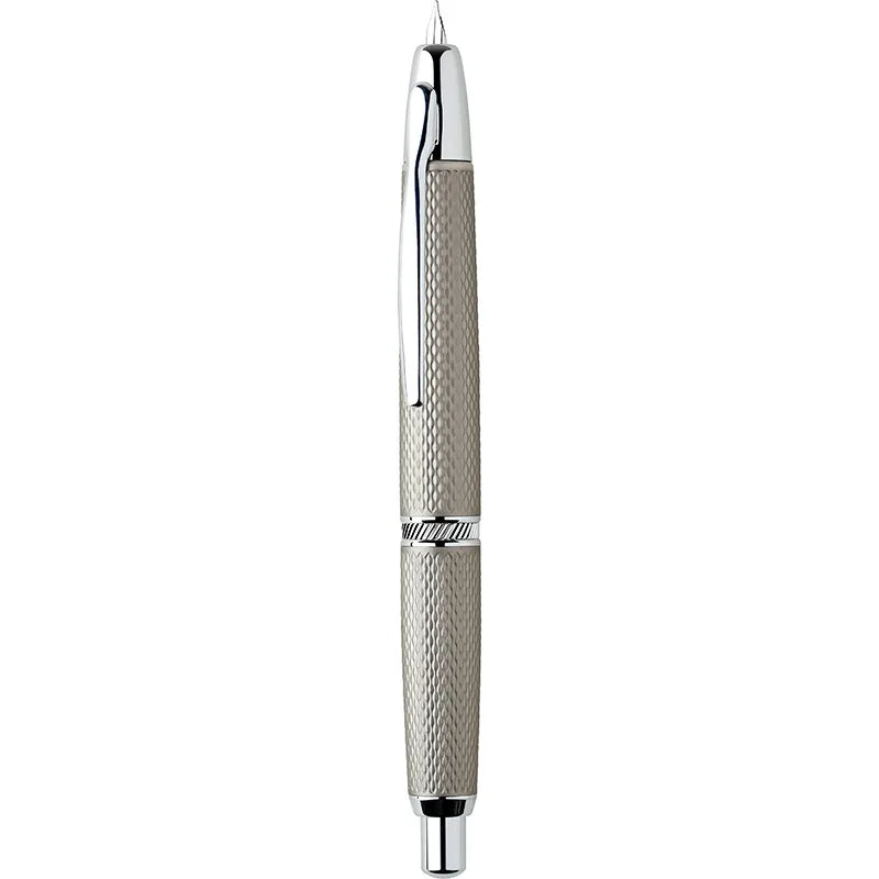 MOONMAN A1 Metal Press Fountain Pen EF 0.4MM Nib Fish Scale Pattern Design Writing Ink Pens Stationery School Office Supplies