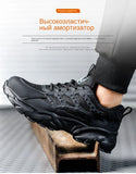 2023 Latest White Safety Shoes Sneakers Men Steel Toe Cap Work Boots Anti-smash Anti-puncture Lightweight Protective Footwear