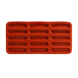 Commercial Silicone Tiramisu Finger Cookies Mold Non-Stick DIY Baking Tools for Household High-Temperature Resistant 15-Diy