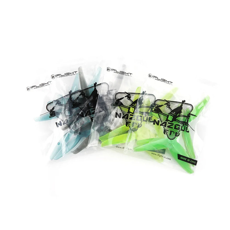 16pcs iFlight Nazgul F5 5inch 3 blade/tri-blade propeller prop with 5mm mounting hole for FPV Drone part (8 pairs)