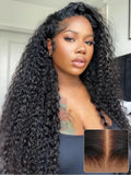 42 Inch Wear And Go Glueless Wig For Beginners Wigs Deep Wave Glueless Wigs Human Hair Pre Plucked New Upgraded No Glue 13x4 HD