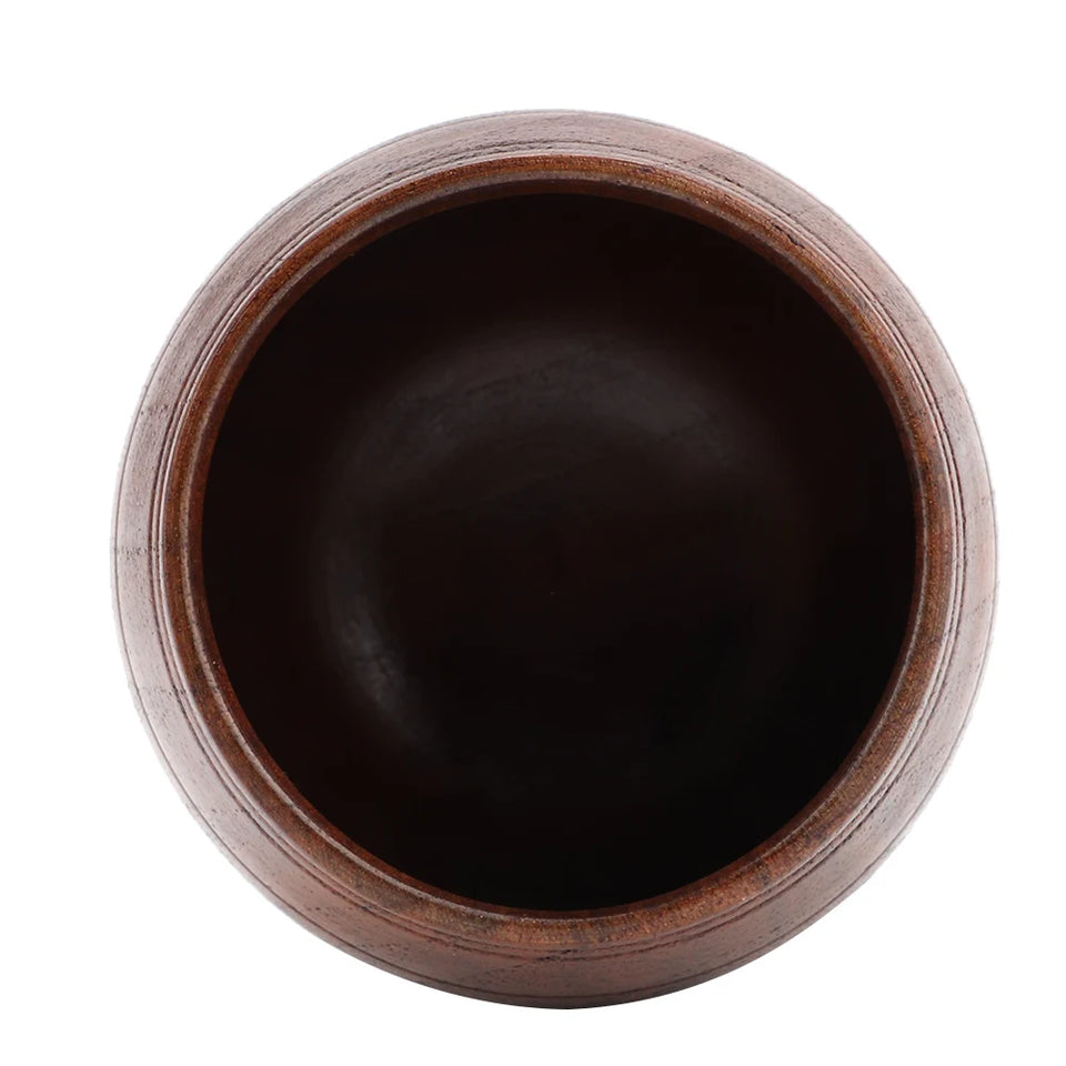 Wood Cup Household Natural Classical Wood Water Cup Beer Coffee Milk Tea Cup Kitchen Utensils 8cm Diamete