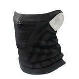 Winter Neck Warmer Gaiter Balaclava (Ear-Loops Anti-shedding) Windproof Face Mask for Ski, Snowboard