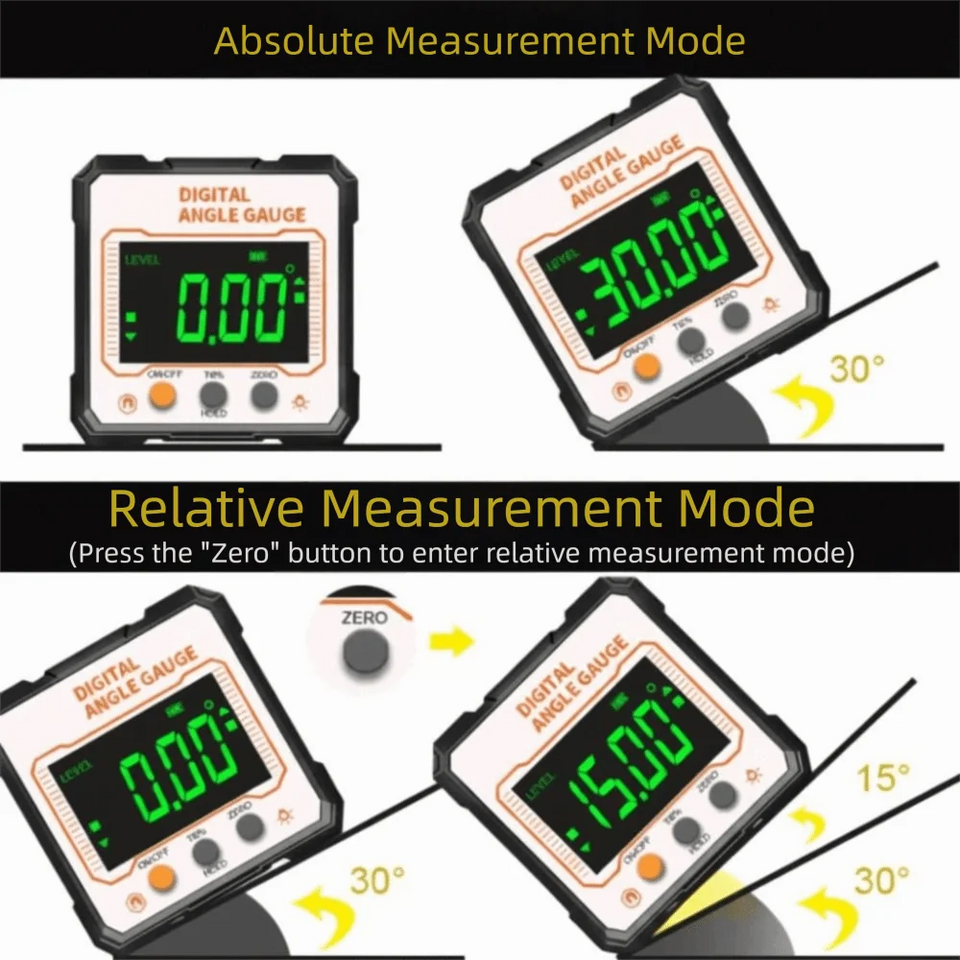 Digital Electronic Level Digital Electronic Level Digital Angle Finder Digital Inclinometer Digital Inclinometer