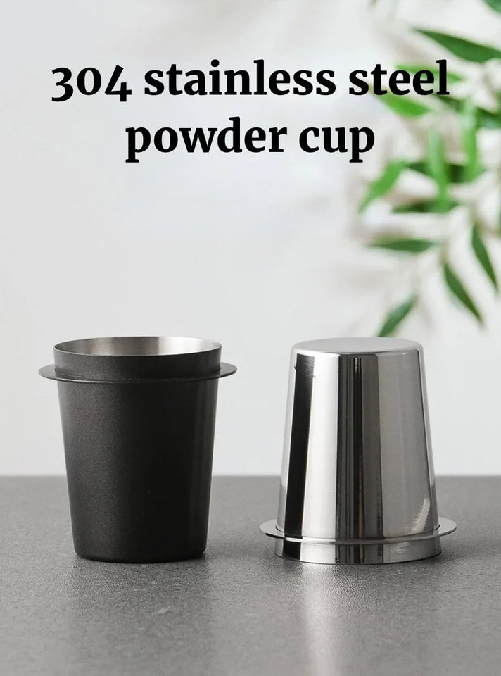 Coffee Dosing Cup Stainless Steel Coffee Bean Measuring Cups Replacement Cafe Barista Tool Espresso Machine Accessories
