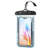 New IPX8 Waterproof Phone Pouch Transparent Touchable Floating Phone Waterproof Bag for Beach Underwater Photography Phone Cover