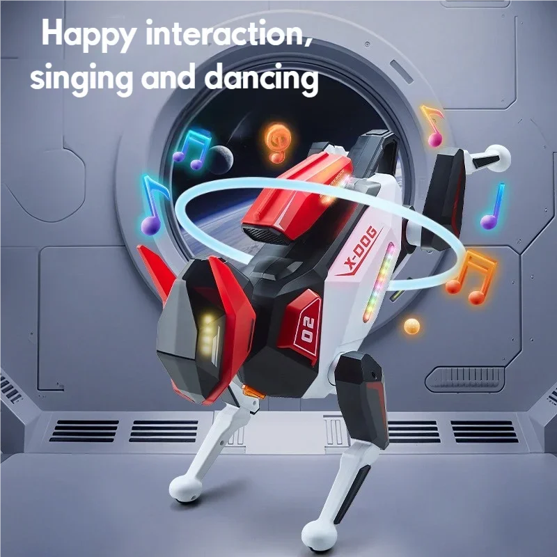 AI Simulation Robot Dog Intelligent Machine Dog Voice Command APP Control Programming Interactive Performs Acrobatics Robot Dog
