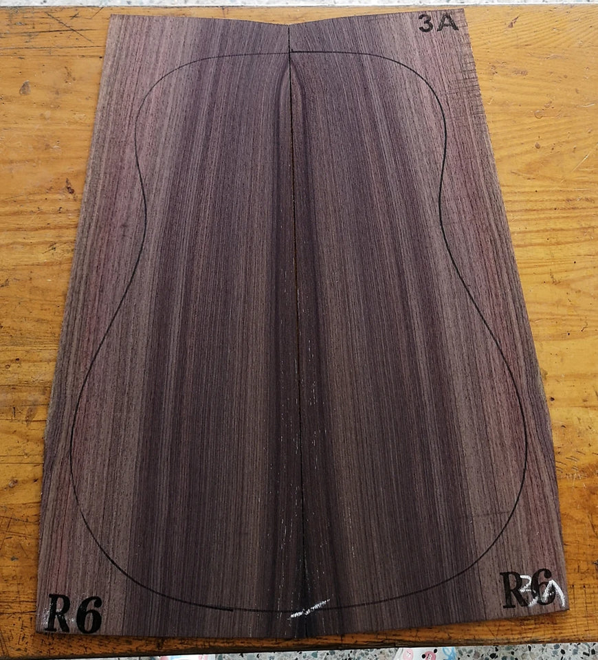 AAA Grade India Rose guitar back/side board All-Solid acoustic Guitar making material accessories Solid Woods Number selection