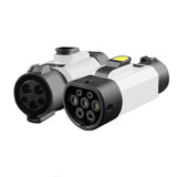 Type 1 to Type 2 EV Charger Adapter 32A EV Charger Connector SAE J1772 to Type 2 Adapter for Electric Vehicle Charging