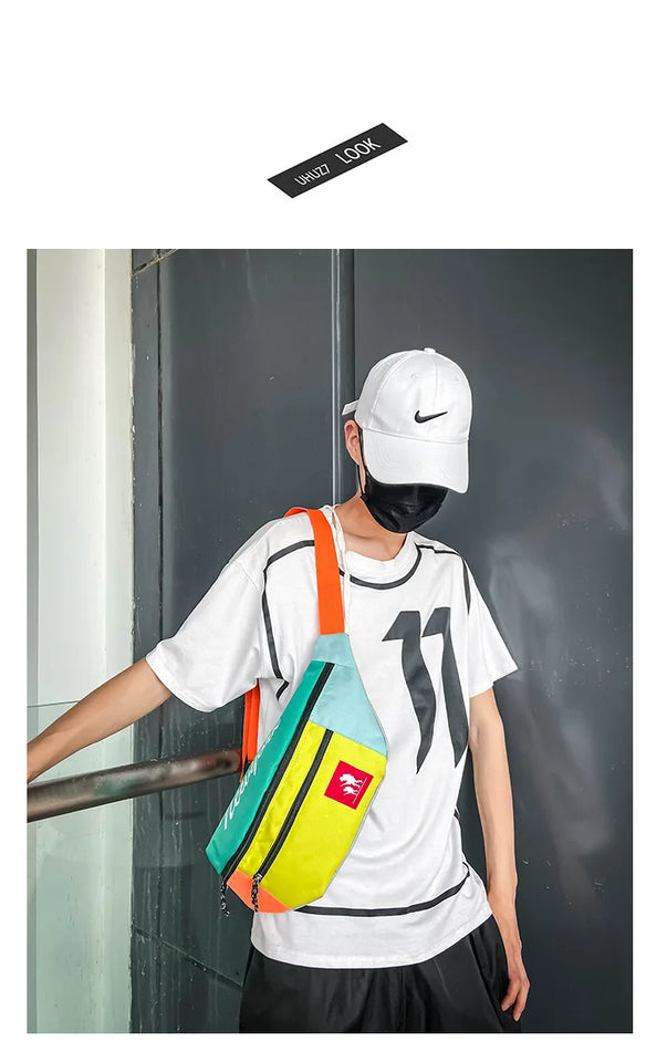 Unisex Waist Bag Fanny Pack Fashion Bags For The Belt Multifunction Chest Bag Banana Packs Hip Hop Bum Package Crossbody Pack