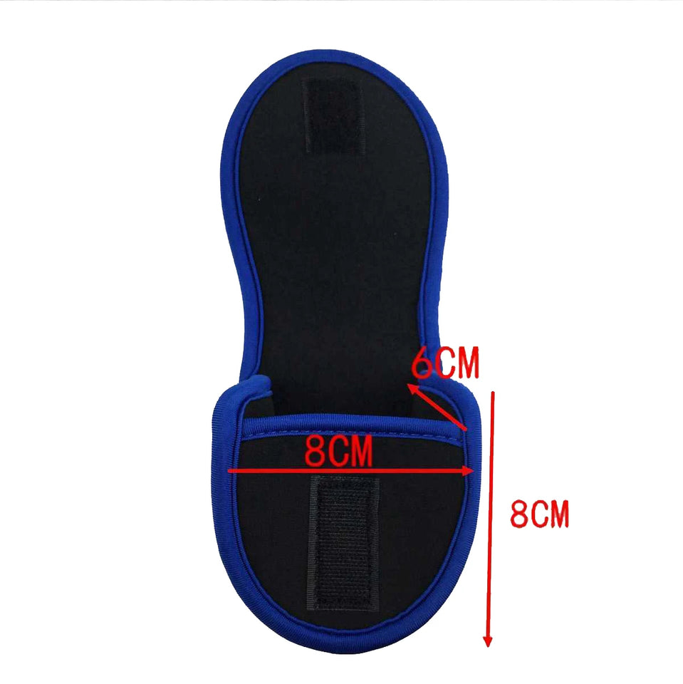 fly spinning reel bag cover case pouch pocket protect box for fish lure carp Nylon fishing neoprene Red Genuine ELUANSHI