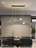 Restaurant Pendant Lights, Modern and Minimalist Bar Lighting Fixtures Long Table Lights Creative Restaurant