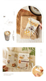 30-Sheet Vintage Coffee Theme Sticker Pack, Retro Coffee Culture Designs & Crisp Details, Perfect for Journal Embellishment
