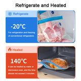 Vacuum Sealer Bags Vacuum Packaging Bag Food Reusable Vacuum Food Fresh Storage Bag BPA Free Vacuum Zipper Bags 10Pcs 30Pcs